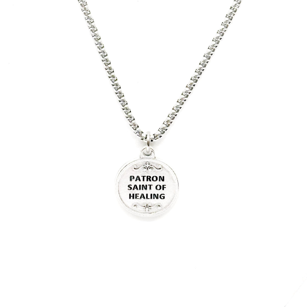 Saint Pio of Pietrelcina Charm Necklace — Patron Saint of Healing