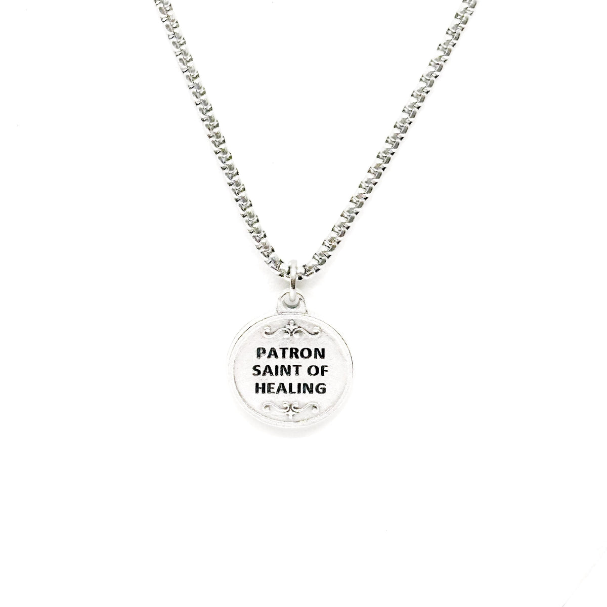 Saint Pio of Pietrelcina Charm Necklace — Patron Saint of Healing