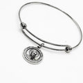 Saint Ignatius of Loyola Charm Bangle Bracelet