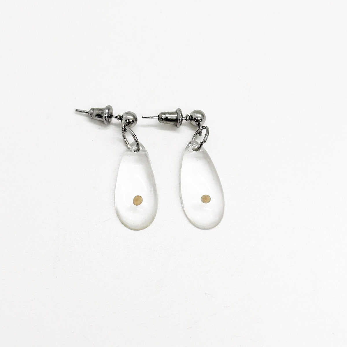 Mustard Seed Teardrop Resin Earrings,  Mustard Seed Jewelry, Matthew 17 20, Mustard Seed Faith Jewelry, Bible Verse Gift, Scripture, Faith