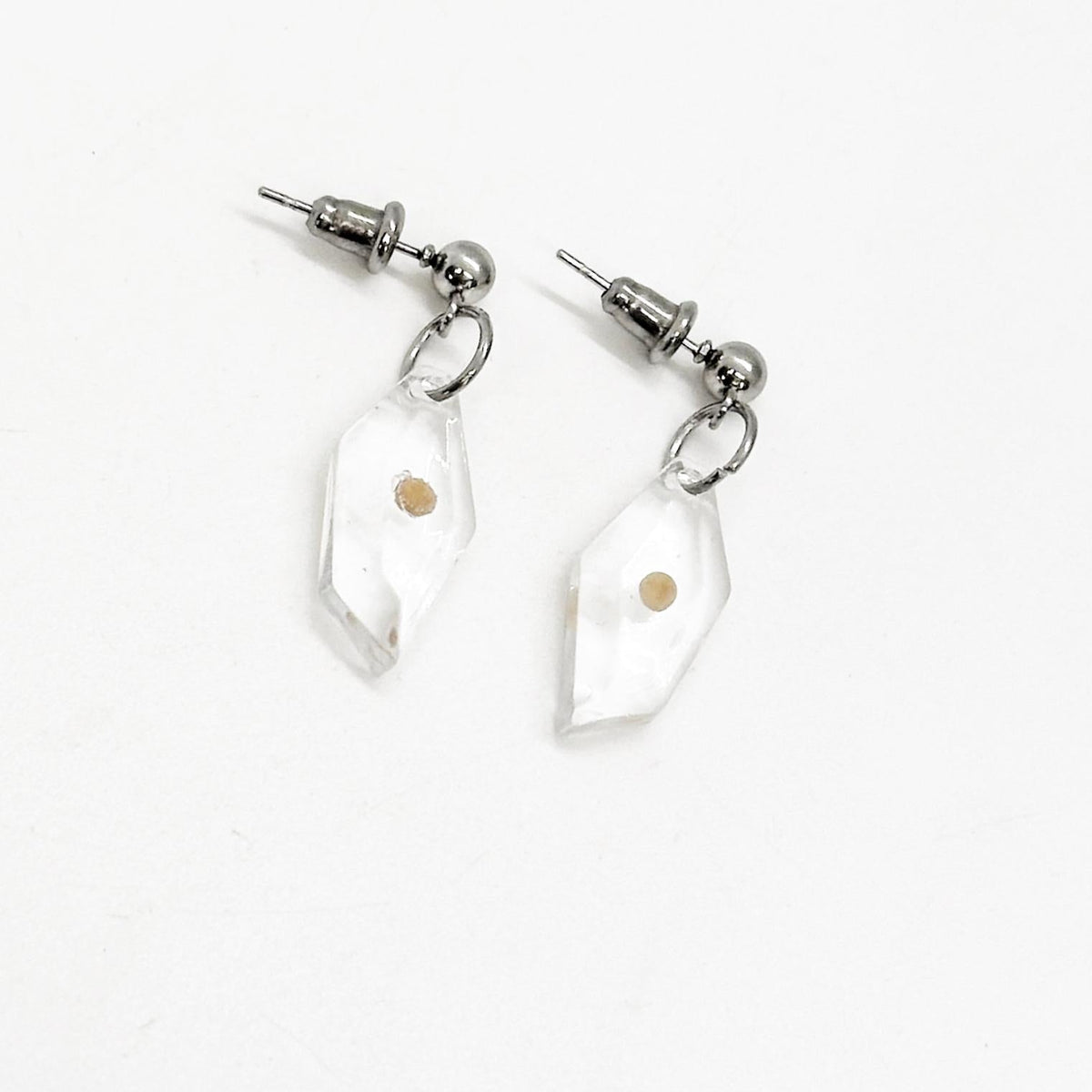 Mustard Seed Resin Earrings,  Mustard Seed Jewelry, Matthew 17 20, Mustard Seed Faith Jewelry, Bible Verse Gift, Scripture, Faith