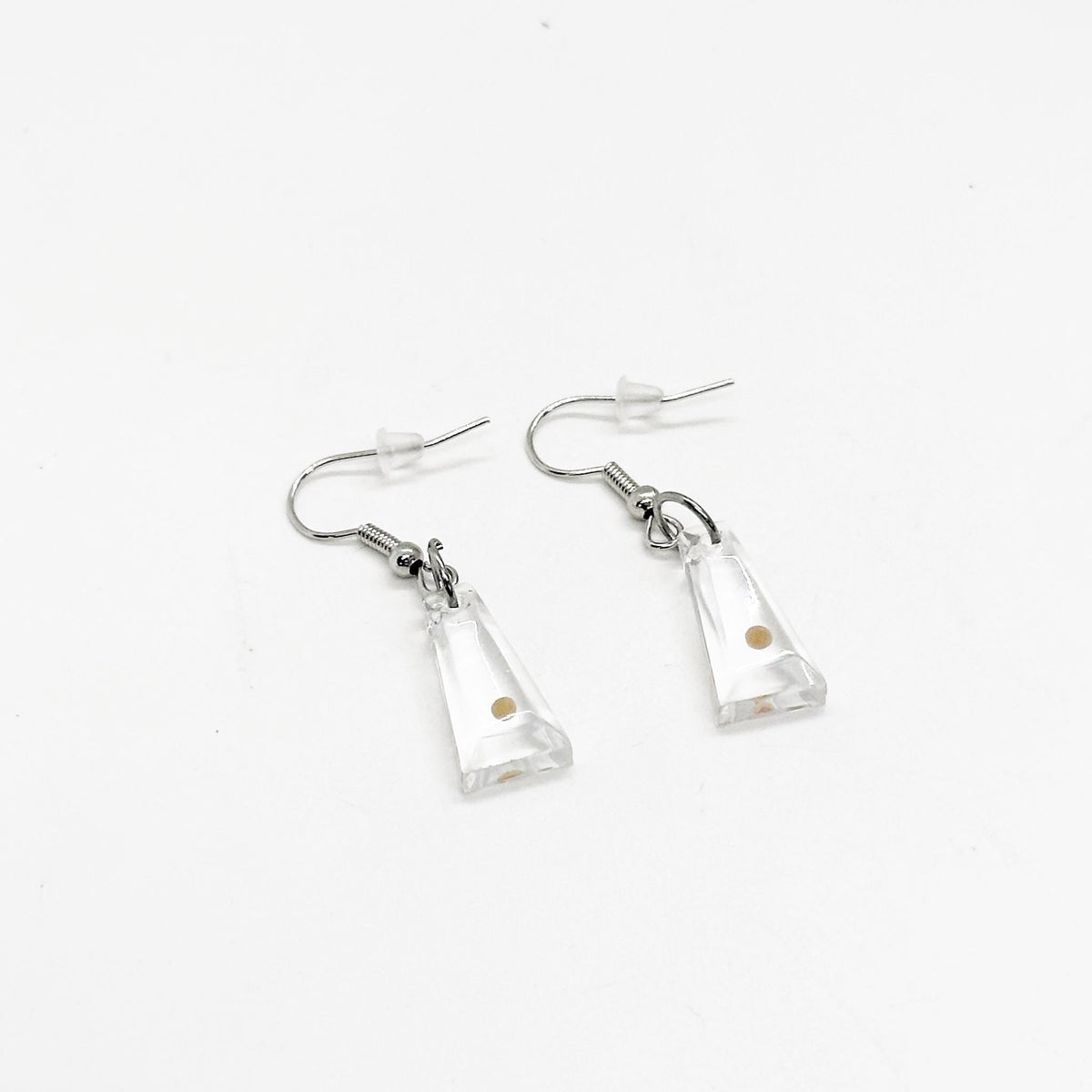 Mustard Seed Charm Resin Hook Style Earrings,  Mustard Seed Earrings, Matthew 17 20, Faith Jewelry, Bible Verse Gift, Scripture, Faith