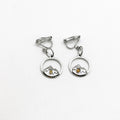 Mustard Seed Mountain Clip On Earrings, Mustard Seed Faith Jewelry, Matthew 17:20 Bible Verse Jewelry, Scripture Jewelry