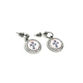 Cross Charm Earrings, Believer Gift, Christian Faith Jewelry, Bible Study, Prayer Partner, Daughter Gift, Granddaughter, Baptism Gifts