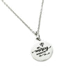His Mercy Rescues Me Pendant Necklace, Psalm 6 4, Scripture Gift, Christian, Believer, Baptism Gift, Daughter, Friend, Difficult Times