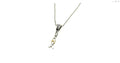 Mustard Seed Fish Necklace (V-Shaped Bale) — Matthew 17:20 Faith Necklace