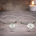 Saint Jude Patron Saint Of Difficult Situations Bracelet Catholic Faith Jewelry Adjustable Bangle Encouragement Religious Gift