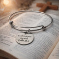 Psalm 23 Bracelet — God Restores My Soul Scripture Bracelet