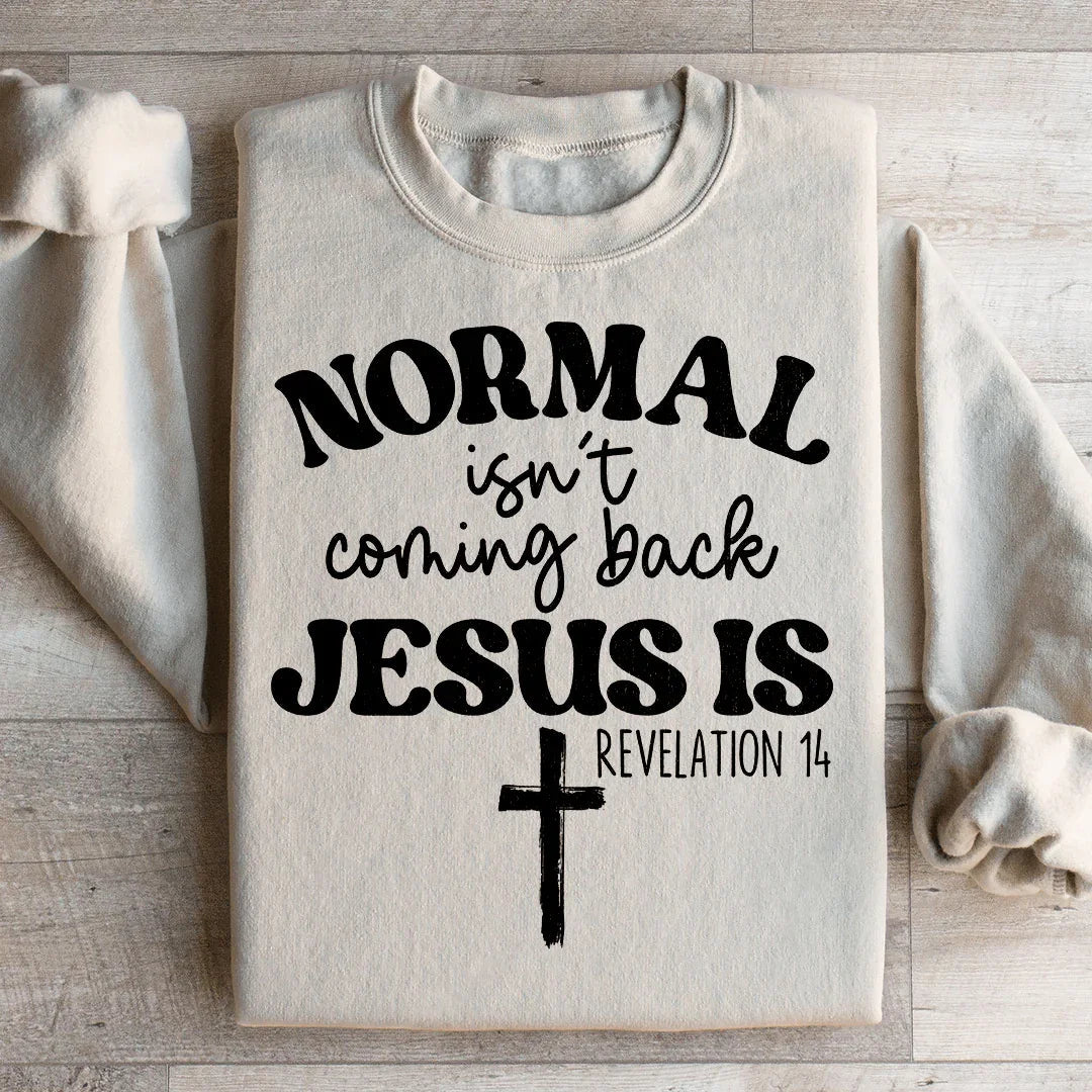 Jesus Is Coming Back Sweatshirt